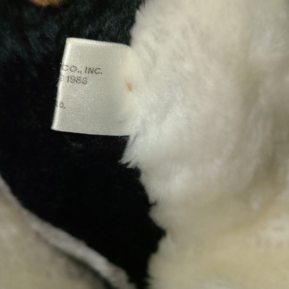 RARE VINTAGE 1988 COMMONWEALTH STUFFED LARGE ST. BERNARD DOG Christmas - Picture 5 of 9